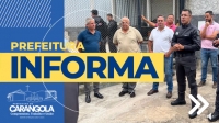 Prefeito Silas Vieira realiza visita técnica ao Projeto Polícia Penal Além dos Muros